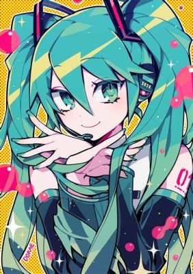 初音ミク イラスト 簡単 そしてデジタルアートの未来を考える